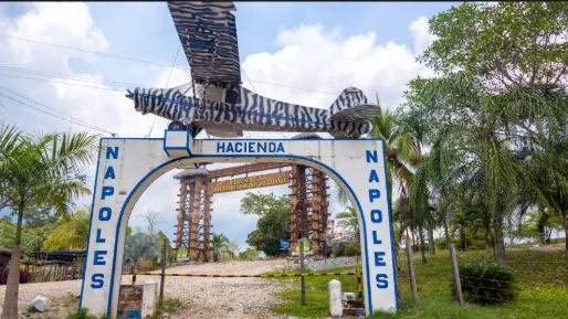 Hacienda Nápoles en Colombia